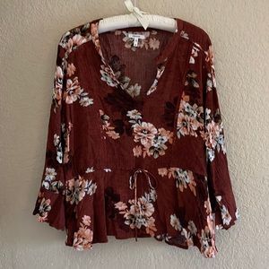 Floral blouse